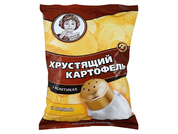 Картофельные чипсы "Девочка" 40 гр. в Раменском