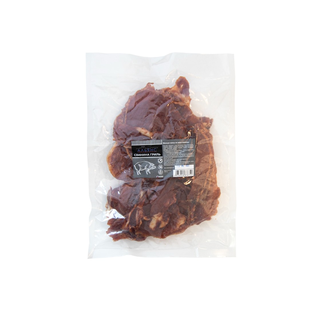 Мясо (АЛЬЯНС) вяленое свинина гриль (500гр) в Раменском