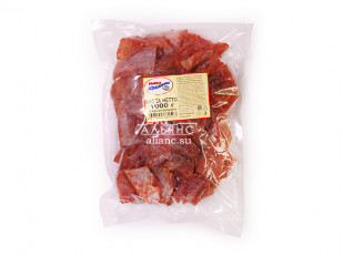 Осьминог (ломтики из филе кальмара): Тунец с перцем