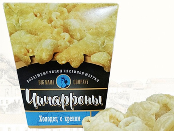 Чичарроны со вкусом холодца и хрена в Раменском