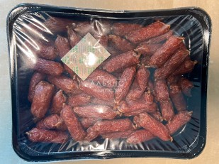 Рыба горячего копчения: Колбаски (ВЕНГЕРСКИЕ) с/к (по 0,5кг)