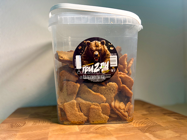 Ведро Ржаные гренки с чесноком в Раменском