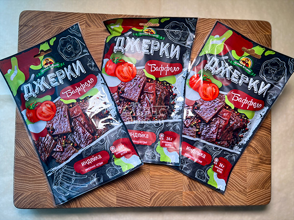 Джерки из индейки "Баффало" 45 гр. в Раменском