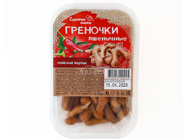 Сурские гренки Тайский перчик (100 гр) в Раменском