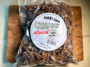 Снеки к пиву: Снапсы хворост 