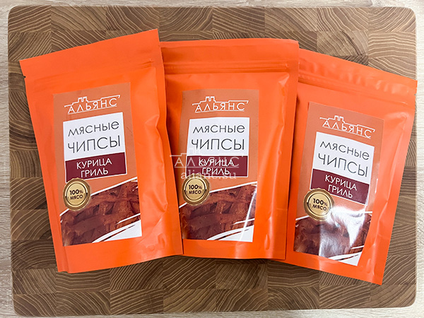 Мясо (АЛЬЯНС) вяленое курица "Гриль" 50 гр. в Раменском