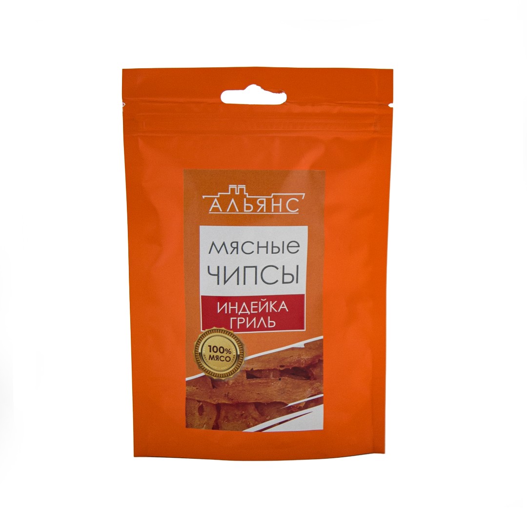 Мясо (АЛЬЯНС) вяленое индейка "Гриль" 50 гр. в Раменском