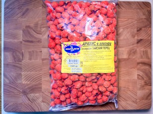 Уклейка вяленая: Арахис в глазури со вкусом тайский перец