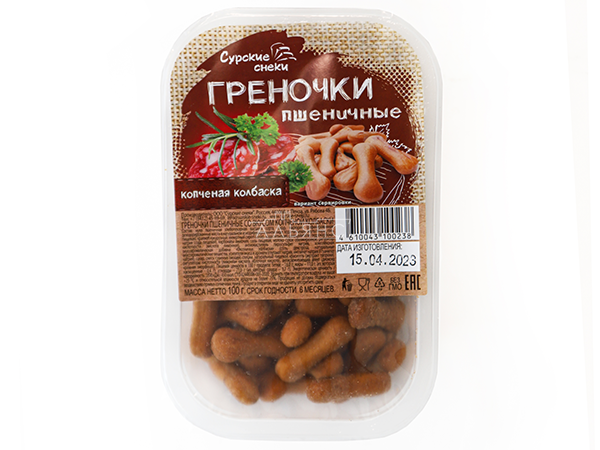 Сурские (ПШЕНИЧНЫЕ) Копченая колбаска (100 гр) в Раменском