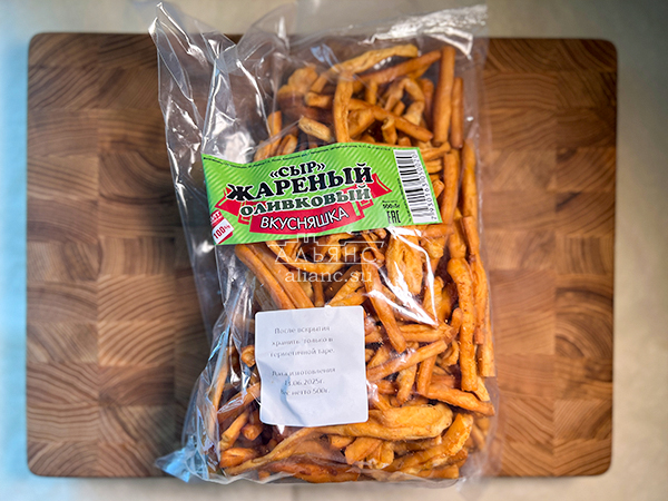 Жареный сыр "ВКУСНЯШКА" (Оливковый) 500гр. в Раменском