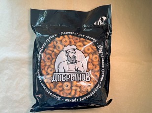 Японские снеки и крекеры: Сушка со вкусом:Холодец/хрен