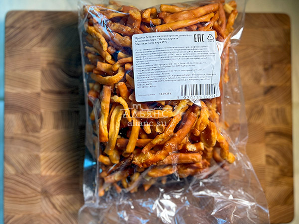 Нитка ЖАРЕНАЯ  Oktobersnack1 кг (сырный продукт) в Раменском