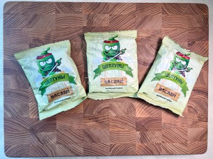 Мясные снеки: Горох жареный со вкусом ВАСАБИ 