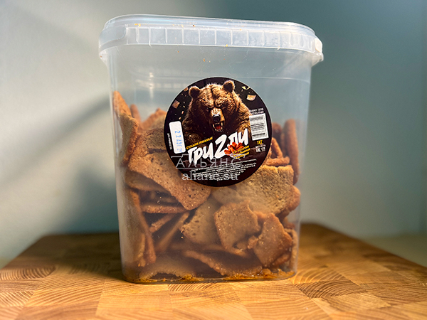 Ведро Ржаные гренки со вкусом Крылышки Барбекю (1 кг) в Раменском