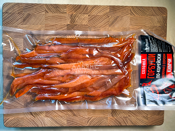 Горбуша соломка по-корейски в Раменском